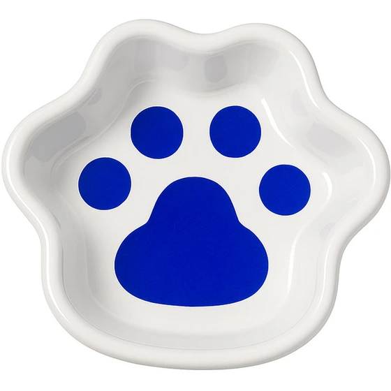 ظرف غذای سرامیکی سگ و گربه طرح پنچه