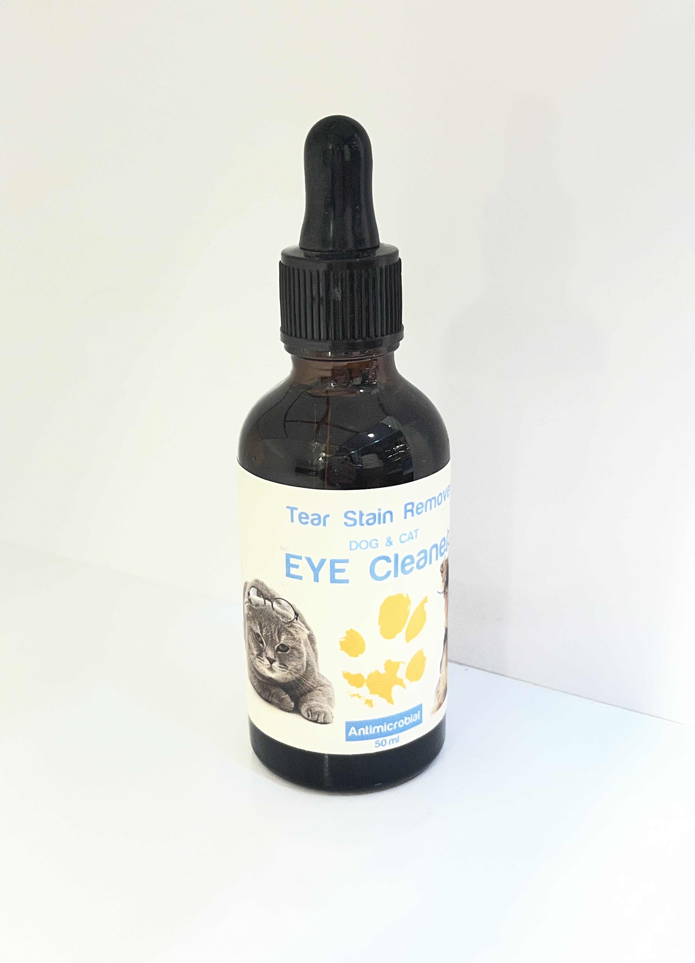 قطره پاک کننده اثر اشک چشم سگ و گربه 50 میل داماهی